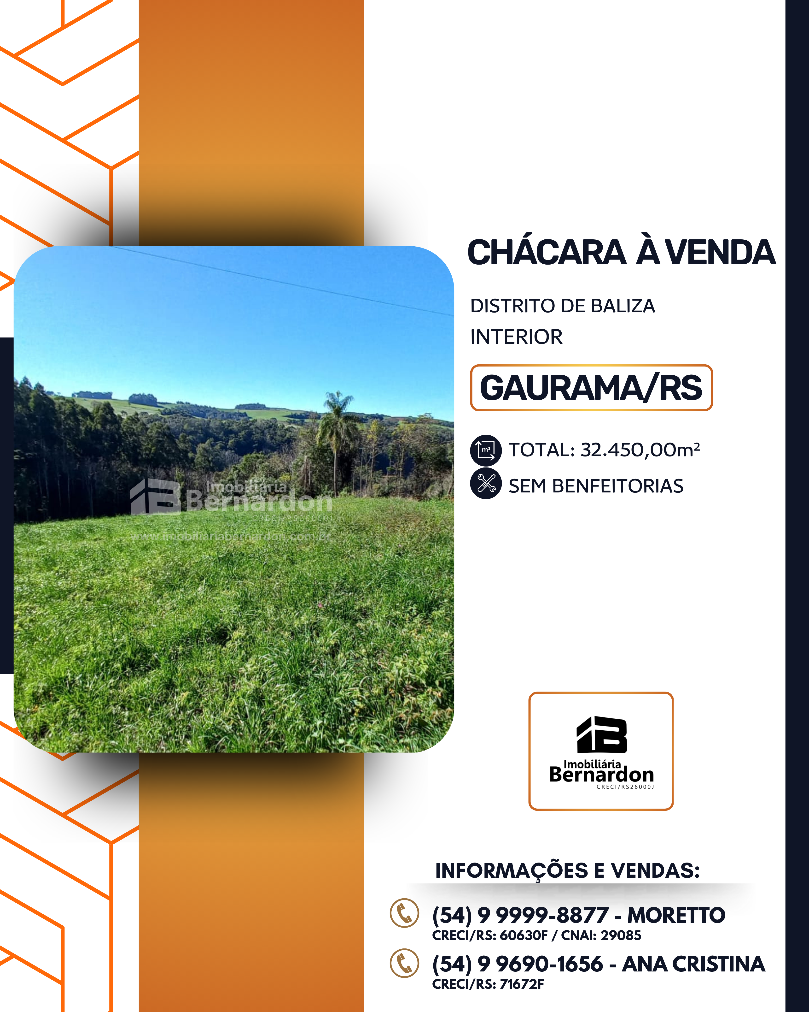 Imagem: Ampla chácara localizada no Interior de Gaurama/RS